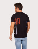 Puma Large Logo Black Tee