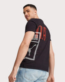 Puma Large Logo Black Tee