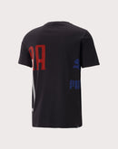 Puma Large Logo Black Tee