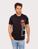 Puma Large Logo Black Tee