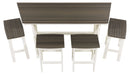 Belmar Balcony Table Bar w/ Extended Angle Top