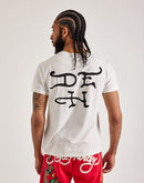 Ed Hardy Flame Skull Rhinestone Tee