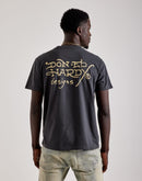 Ed Hardy Dagger Snake Rhinestone Tee