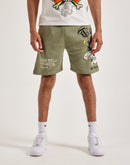 Ed Hardy Skull Fleece Shorts