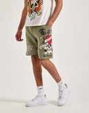 Ed Hardy Skull Fleece Shorts