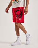 Ed Hardy Flame Cobra Fleece Shorts