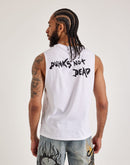 Ed Hardy Skull Top Hat Sleeveless Tee