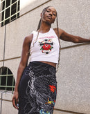 Ed Hardy Cross Rhinestone Tank Top