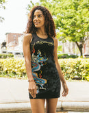 Ed Hardy Dragon Ribbed Tank Dress