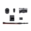 Canon EOS M6 Mark II Mirrorless Camera with EF-M 15-45mm IS STM Lens and EVF (Silver)