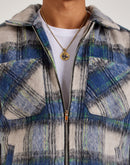 EPTM Mohair Zip-Up Flannel
