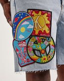 EPTM Trippy Denim Shorts
