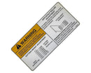 Exmark 1-553049 Decal,Anti Scalp