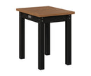 Berlin Gardens, Economy End Table, Antique Mahogany on Black