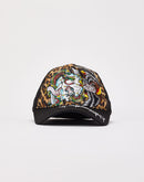 Ed Hardy Battle Skull Leopard Trucker Hat
