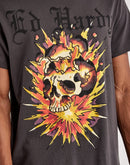 Ed Hardy Exploding Skull Tee