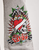 Ed Hardy Heart Roses Sweatpants