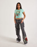 Ed Hardy Sacred Heart Cargo Jeans