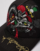 Ed Hardy Dagger Snake Trucker Hat
