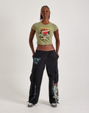 Ed Hardy Love Kills Slowly Skull Baby Tee