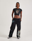 Ed Hardy Rhinestone Mi Amor Baby Tee