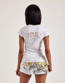 Ed Hardy Brave Eagle Rose Slim-Fit Tee
