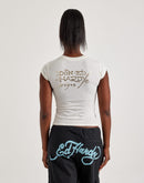 Ed Hardy Dragon Cap Sleeve Tee