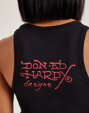 Ed Hardy Love Kills Slowly Rhinestone Tank Top