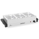 Electric Buffet Server Food Warmer With 3 Removable Trays