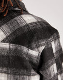 EPTM Side Slit Flannel Shirt