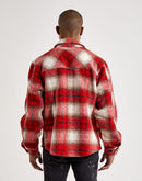 EPTM Side Slit Flannel Shirt