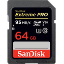 SanDisk ExtremePro 64GB SDXC Memory Card 95 MB/s