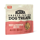 Acana Beef & Pumpkin Freeze Dried Treats, 3.25 oz