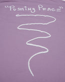 CLASS DISSMISSED Class Dismissed Pushing Peace Lavender Tee