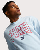 Puma Now And Then Fleece Crewneck Sweatshirt