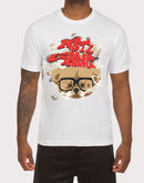Hustle Gang Smoke Sum White Tee
