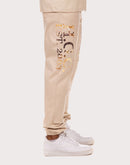 Hustle Gang Poritco Fleece Pants - Oyster Grey