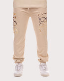 Hustle Gang Poritco Fleece Pants - Oyster Grey
