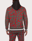 Hustle Gang Sangria Red Hoodie