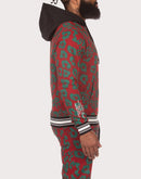 Hustle Gang Sangria Red Hoodie