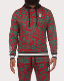 Hustle Gang Sangria Red Hoodie