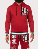 Hustle Gang Global Red Hoodie