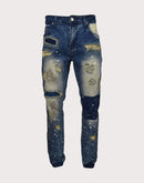 Grindhouse Heavy Rips Slim Fit Denim Jeans