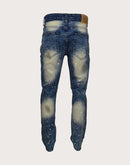 Grindhouse Heavy Rips Slim Fit Denim Jeans