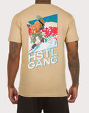 Hustle Gang Fresh Powder Cream Tee