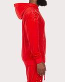 Hustle Gang Effortless Red Hoodie