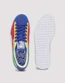 Puma Suede XXI Primary Grade School Boys' "Red/Green/Blue"