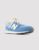 New Balance 574 Grade School Boys' "Racing Blue/White"