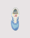 New Balance 574 Grade School Boys' "Racing Blue/White"