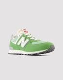 New Balance 574 Grade School Boys' "Racing Green/White"